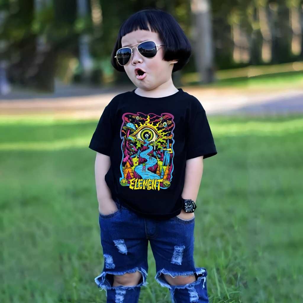 KAOS BAND ANAK ELEMENT | JAJAN ANAK | JAJAN METAL | JAJAN ROCK | KAOS MUSIC |