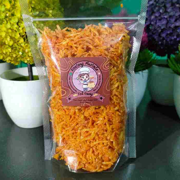 

Kentang Mustofa Murah 200 gram,cemilan enak, murah,pedasmanis,aneka snack,makananringan,kentang mustofa hajatan, kentang mustofa kriuk,cemilan sehat,makanan ringan,oleh oleh,parcel snack,kentang mustofa nasi kotak, cemilan pedas, kentang mustofa renyah,