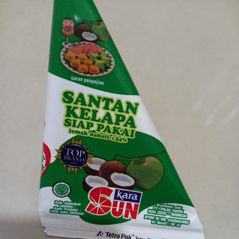 

SANTAN KELAPA "KARA" INSTAN 65 ml