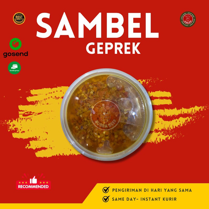 

Sambel Geprek Frozen 200gr | Sambal Geprek Frozen | Sambel Ayam Geprek | Sambal Geprek Bawang | Sambal Cabe Merah