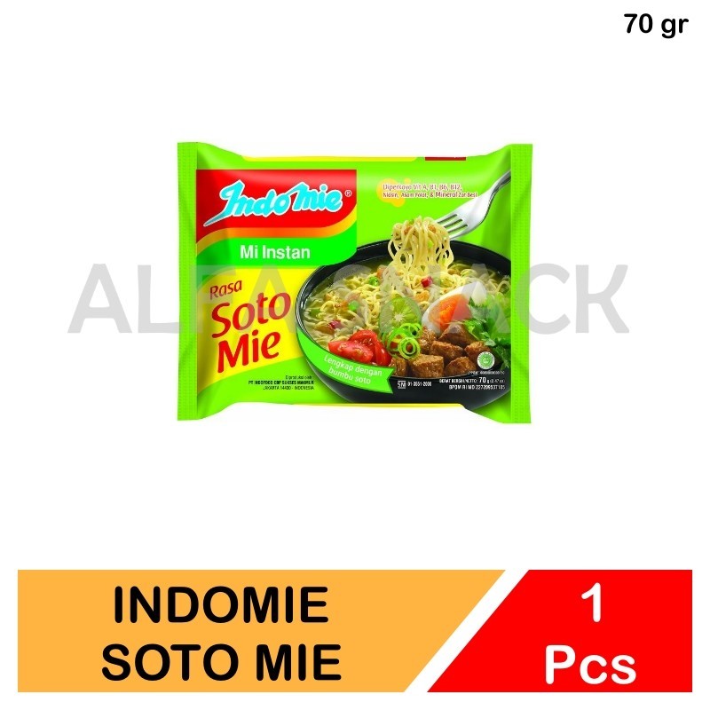 

Mie Instan Indomie Soto Mie 70 gram