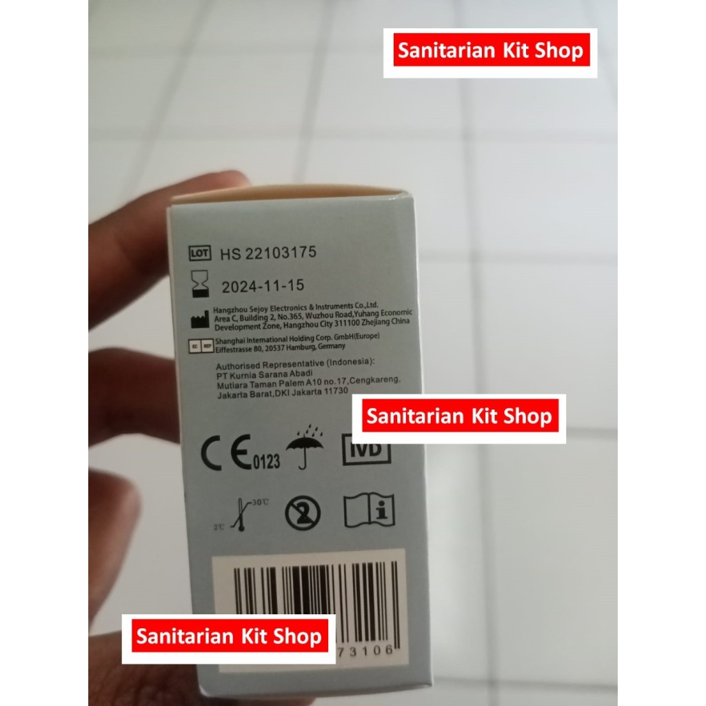 Strips Hb Meter Sejoy (50 test dan Chip)