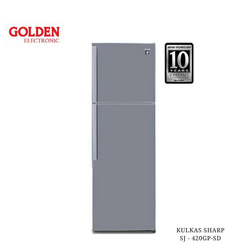 Kulkas SHARP 2 Pintu SJ-420GP-SD
