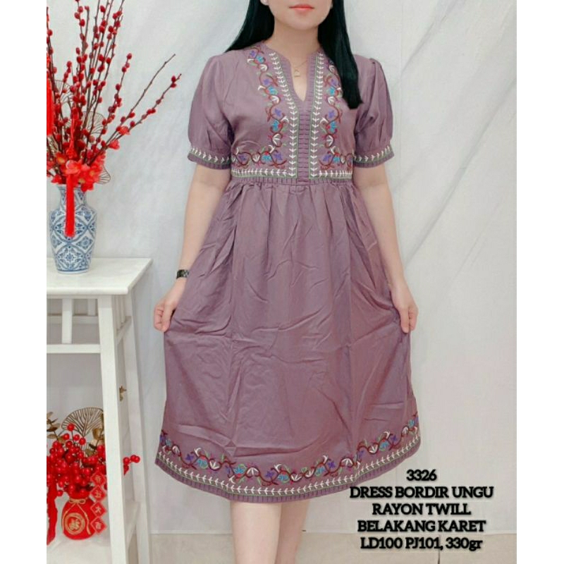 Dress rayon bangkok