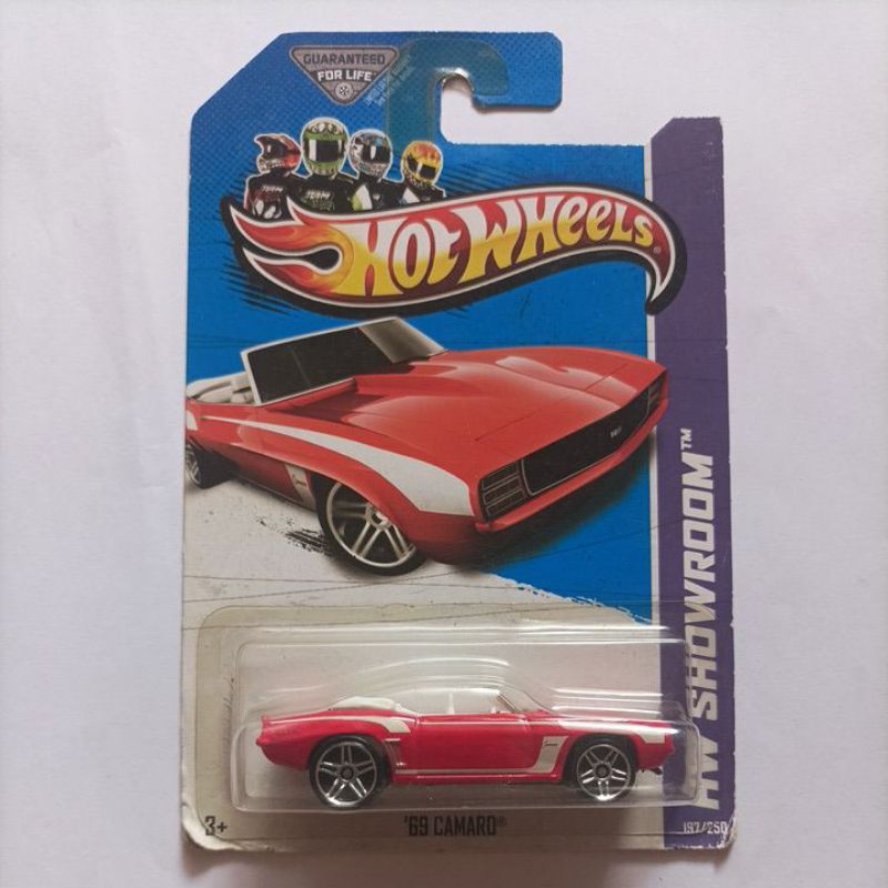 Hot Wheels 69 Camaro Merah