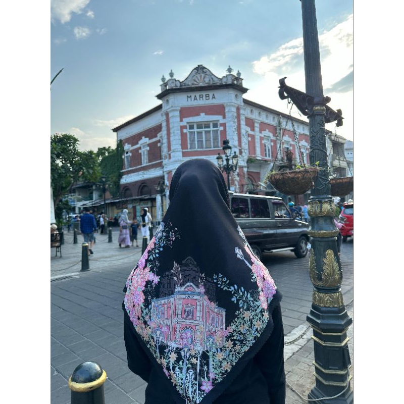 Scarf Motif Semarang, Hijab motif Semarang