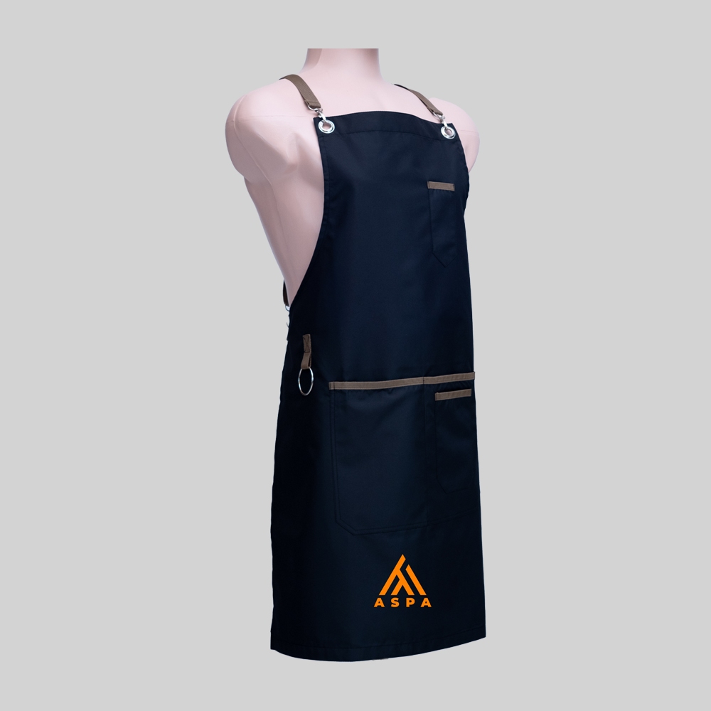 Celemek Apron Barista Masak Restoran Cafe bahan anti air
