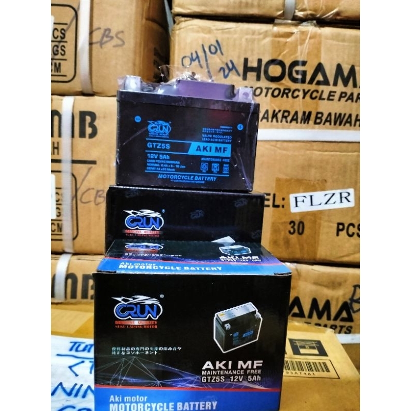 AKI GTZ5S MERK CRUN BEAT VARIO KARISMA MIO J VIXION BERKUALITAS