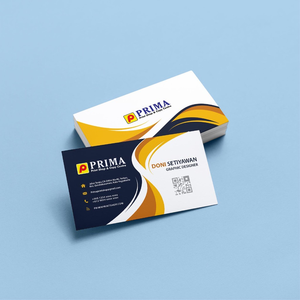 

Cetak Kartu Nama 1 Sisi Free Custom Desain