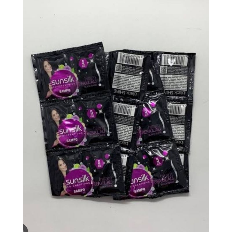 [1 Renteng] Shampoo Sunsilk Renceng isi 12 pcs / SUNSILK Shampoo Renteng isi 12 pcs Kemasan Sachet
