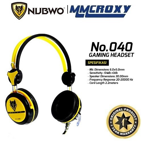 Headset Gaming Nubwo No.040 - Headset Gaming