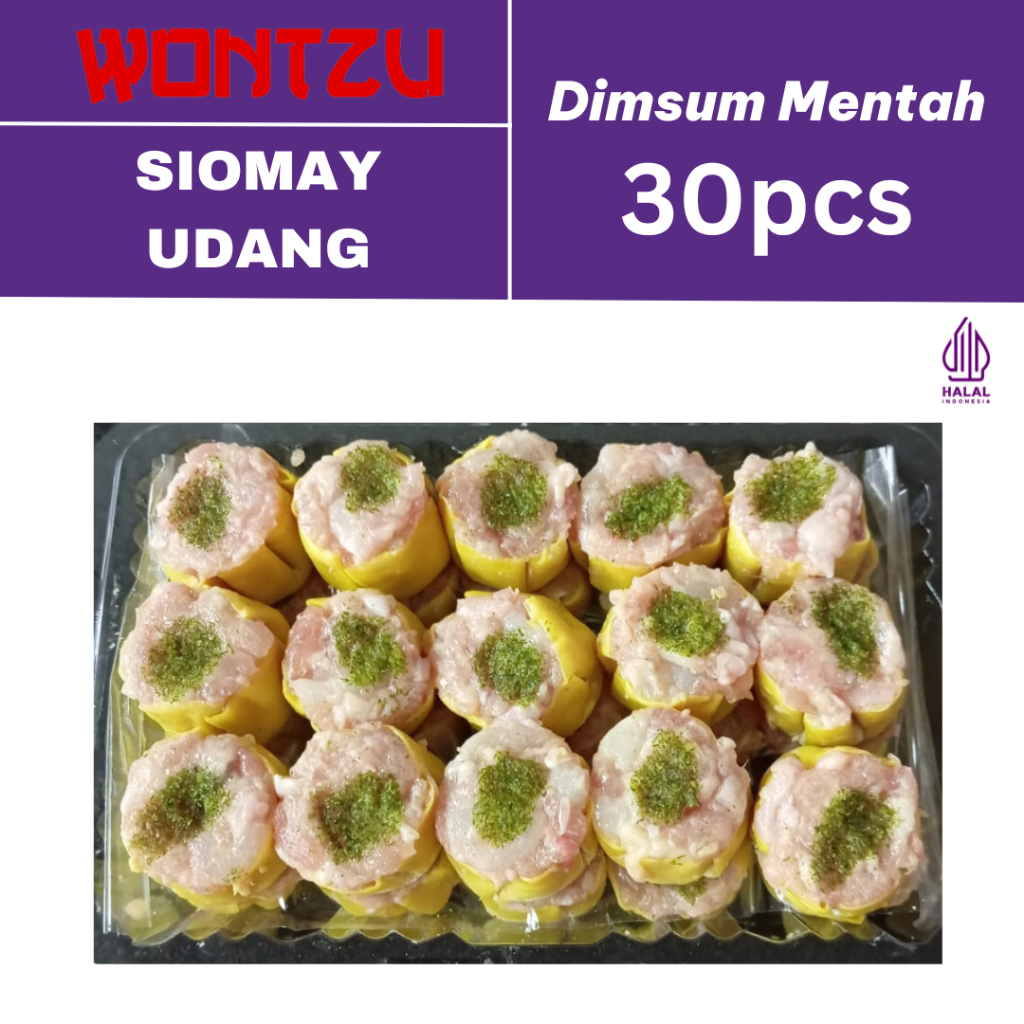 

Dimsum Siomay Udang isi 30 Pcs 100% Halal (Minimal 24-30 Pcs)