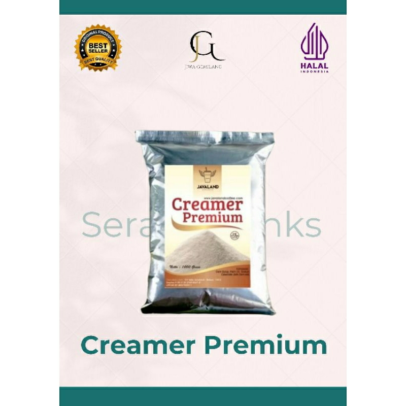 

Creamer Premium By JAVALAND (Krimer) Untuk Minuman Kekinian Ukuran 1 kg