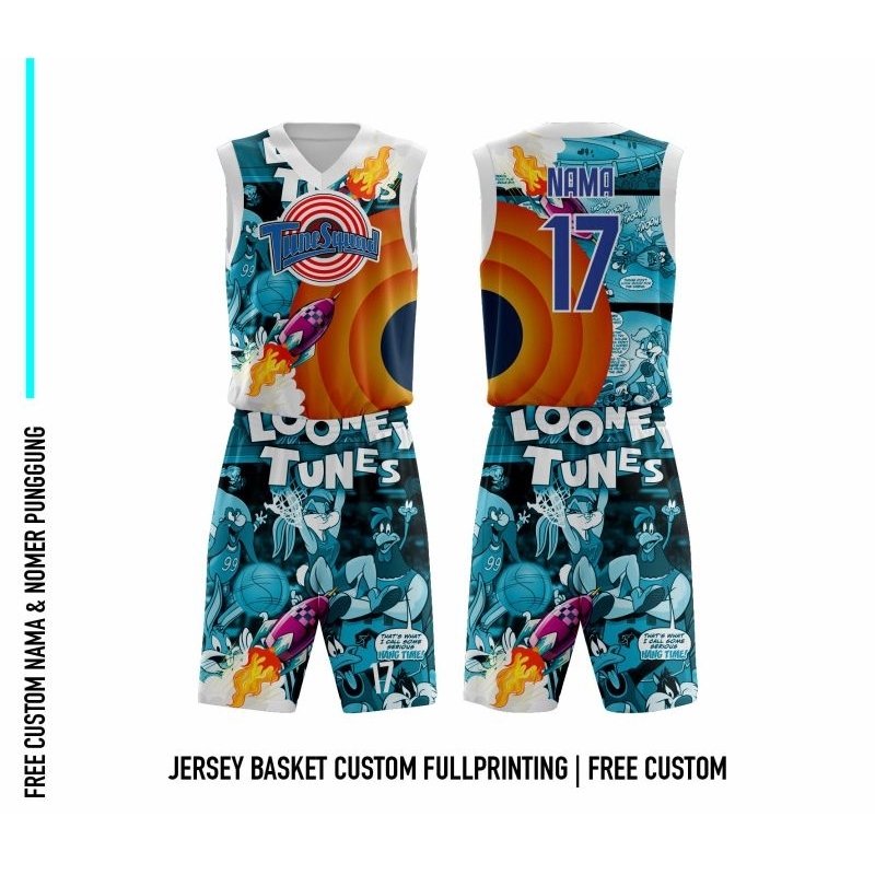 Jersey basket looneytunes spacejam