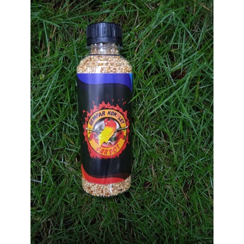 gempar konslet pakan burung sardot