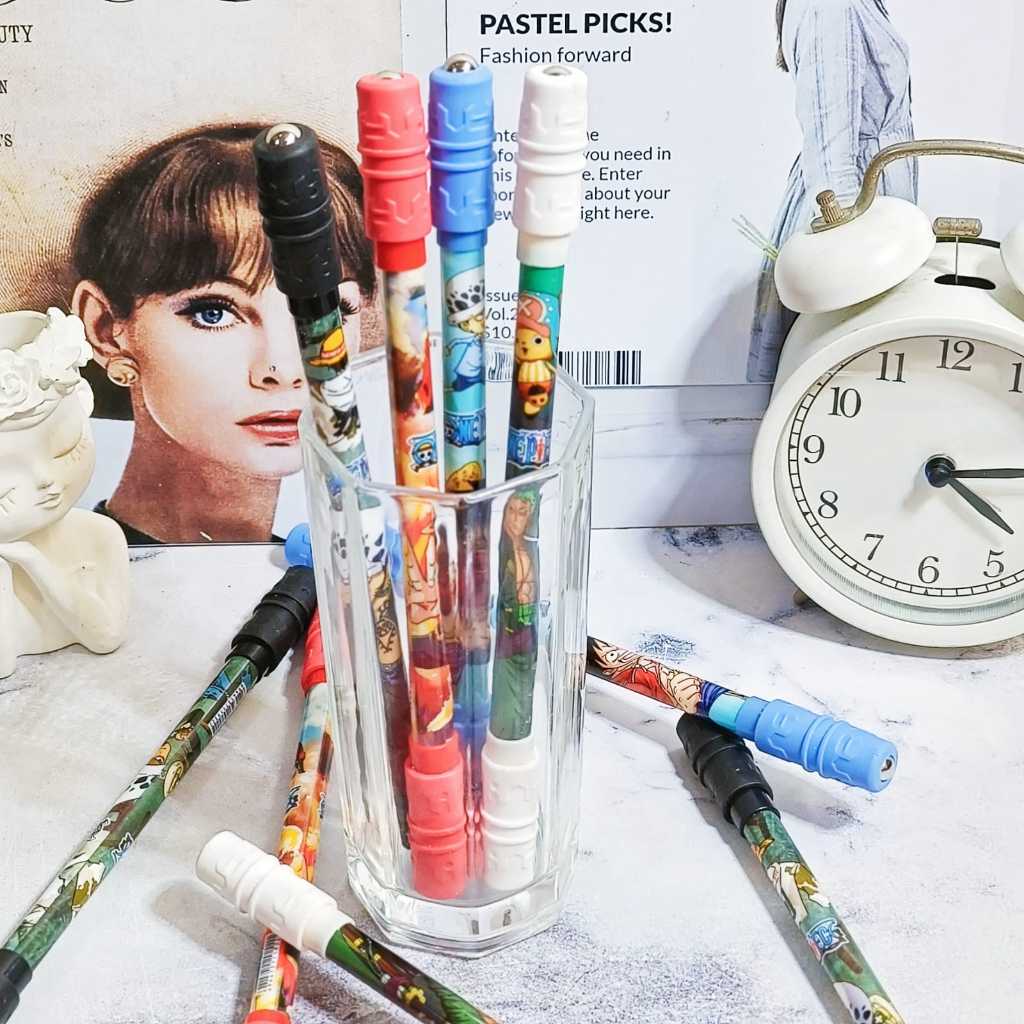 

PULPEN PUTAR MAGNET ONE PIECE 4 WARNA HARGA TERMURAH KUALITAS TERBAIK PEN GEL HITAM KARAKTER ONEPIECE LUCU IMUT STATIONARY UNIK ANAK-ANAK BISA GROSIR DAN COD