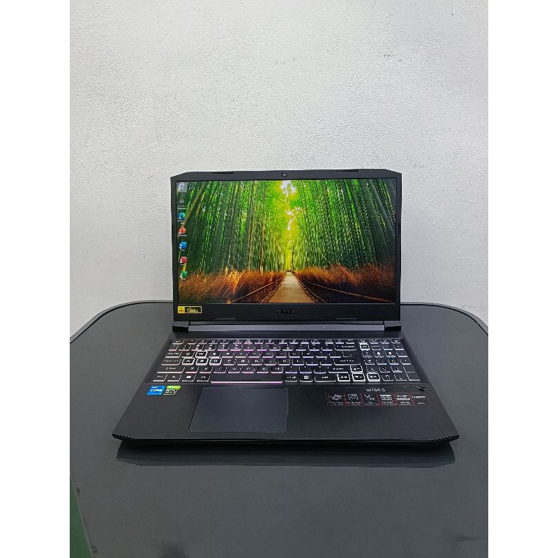 acer nitro 5 AN515-57 intel core i5-11400h 12 cpu @2.7ghz ram 8/512 ssd RTX 3050 FHD IPS