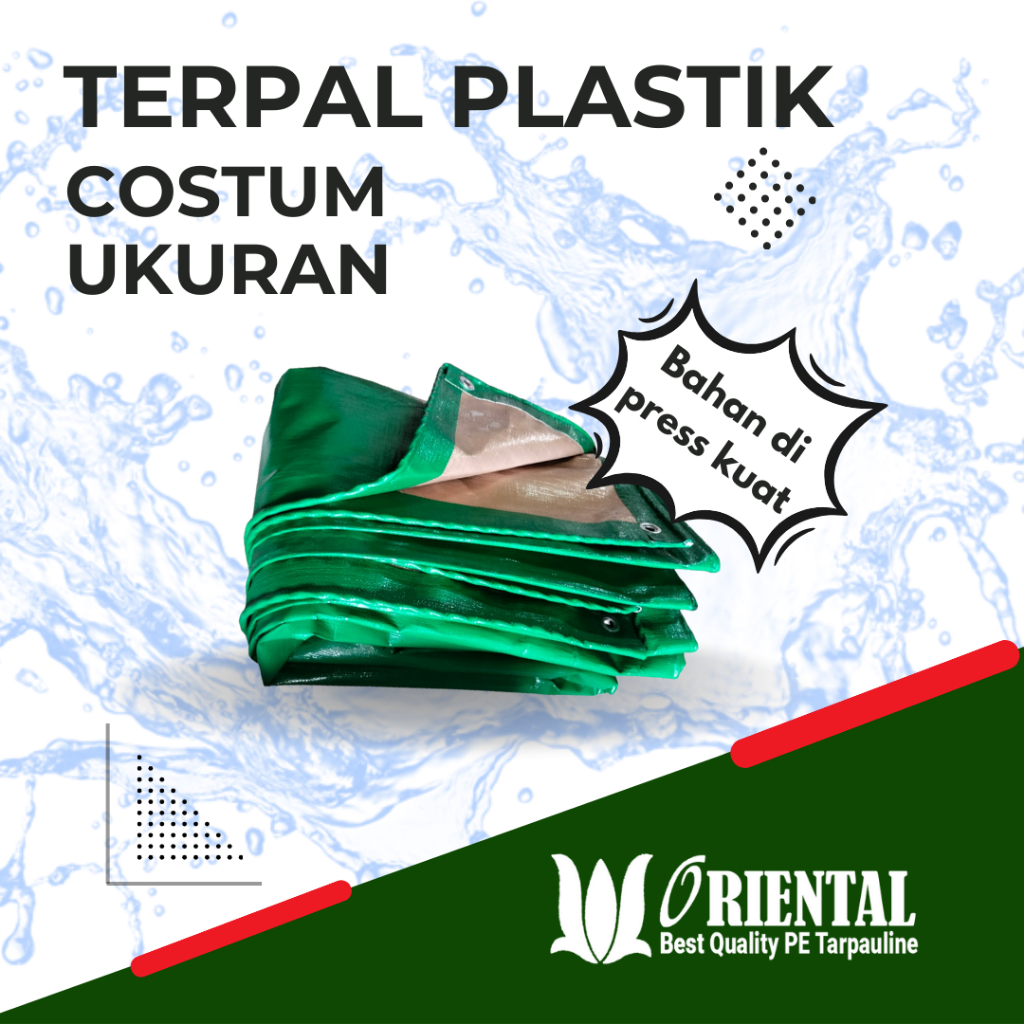 Terpal Plastik Korea A15 Oriental Ukuran Bebas per meter | Terpal Plastik Korea A15 Oriental meteran