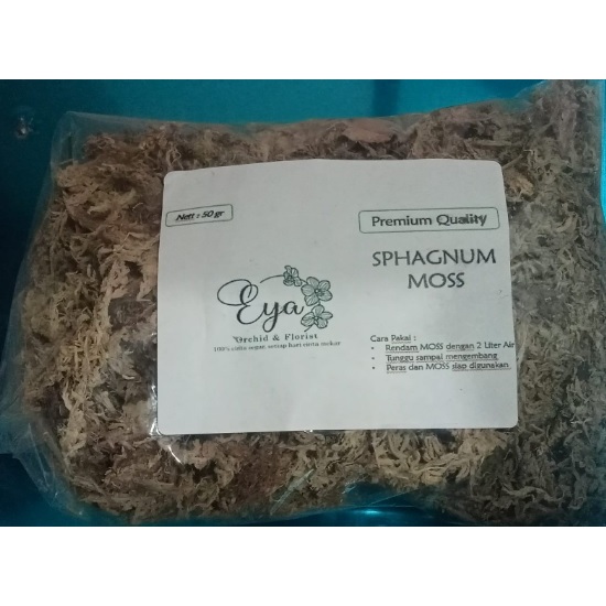 Sphagnum Moss Putih