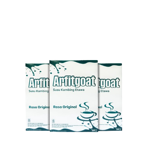

Arfitgoat Original Promo Paket 3 Box Susu Etawa Original Arfitgoat untuk Asam Urat & Nyeri Sendi