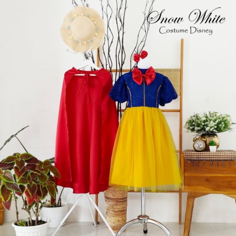 Cape  kostum snow white/ Jubah kostum snow white/Jubah/Cape