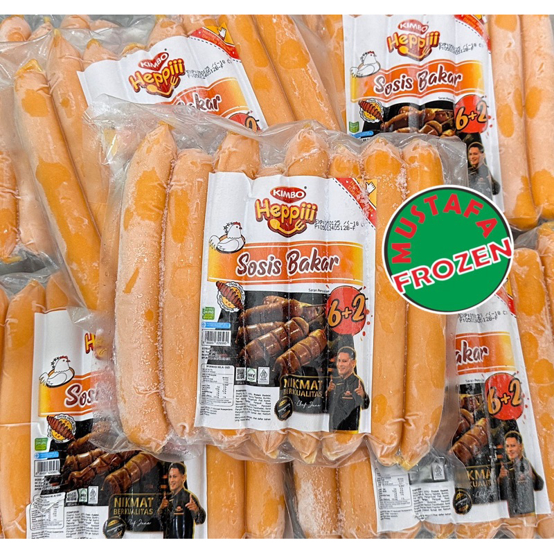 

Kimbo Sosis Bakar Ayam Jumbo (6+2) pcs