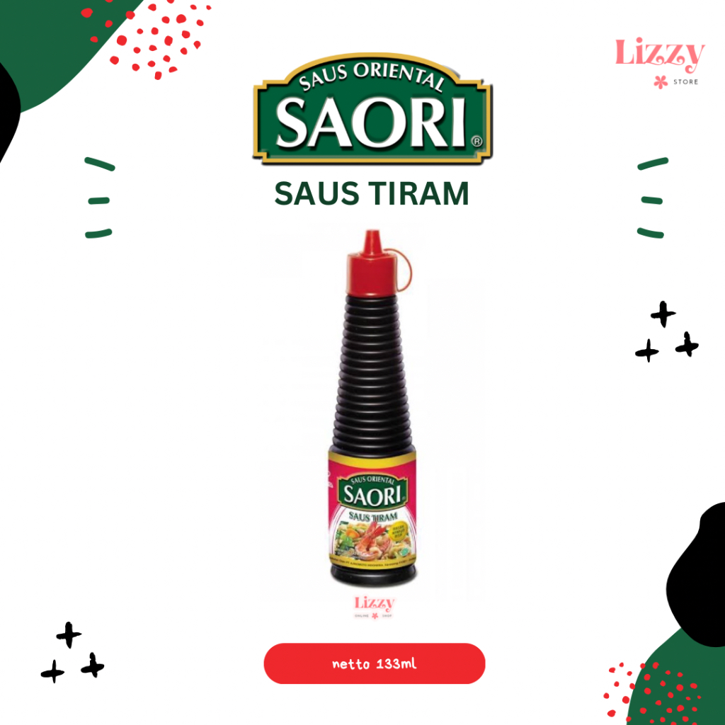 

Saori Saos Oriental Saus Tiram Kemasan Botol 133ml