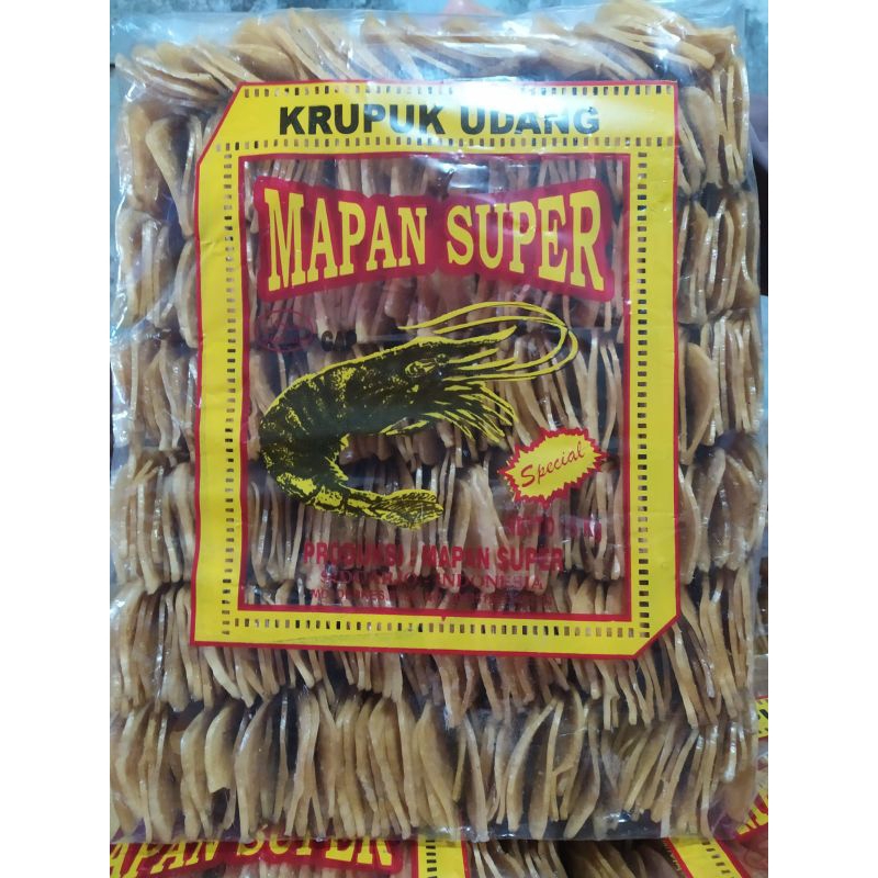 

Kerupuk udang mapan super ori kerupuk udang 1 ball 5kg