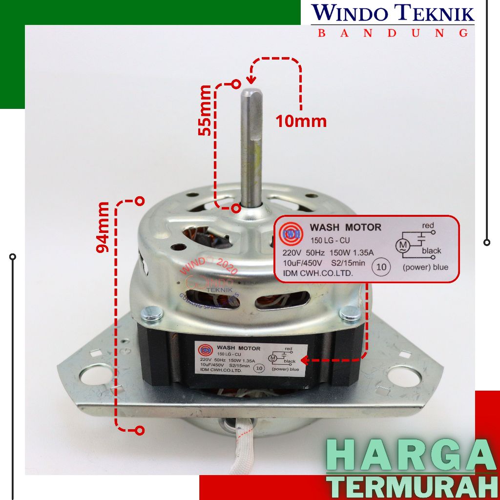 DINAMO WASH MESIN CUCI LG - DINAMO PENCUCI MESIN CUCI LG TEMBAGA