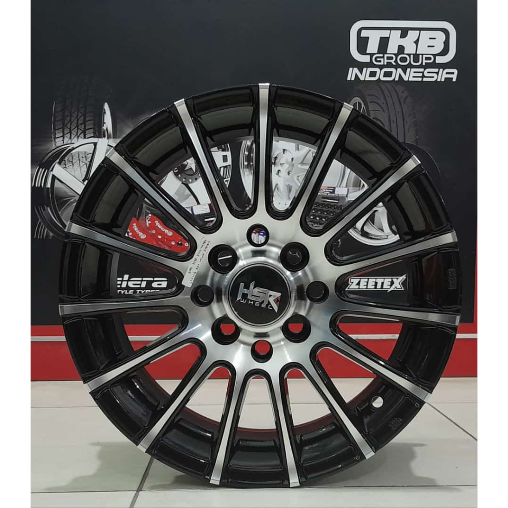 VELG MOBIL RACING HSR MAUDUS RING 14 UNTUK AGYA BRIO SIRION XENIA CARRY AVANZA DLL