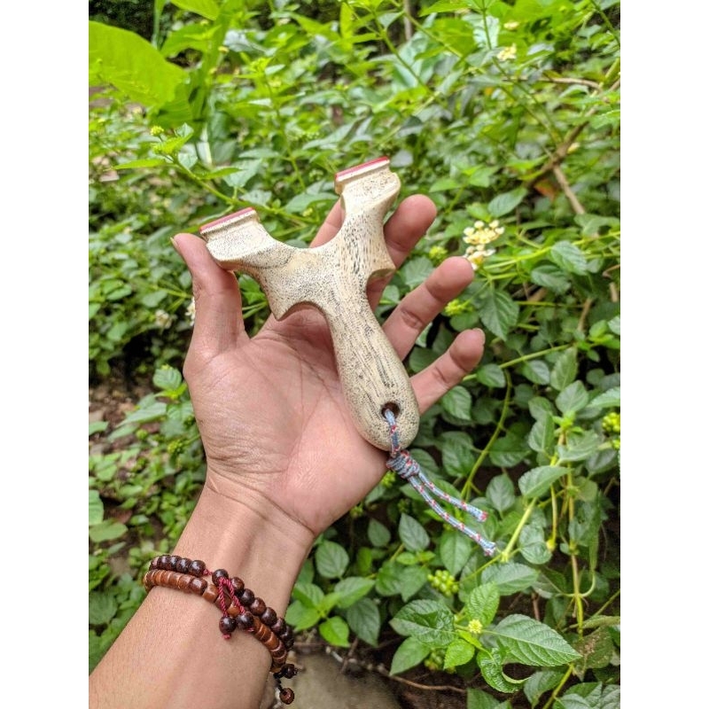 Ketapel kayu asem spalted