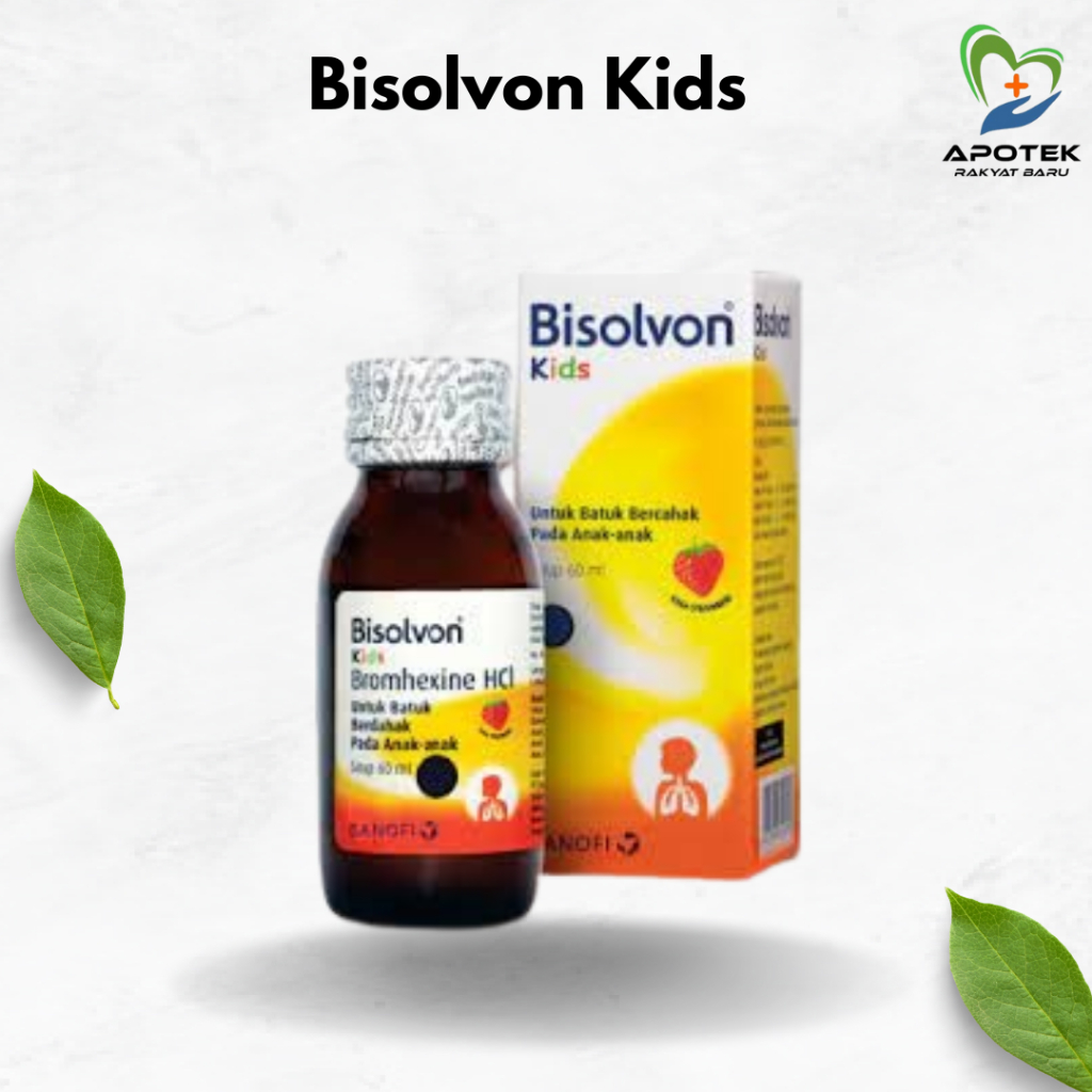 Obat Batuk Bisolvon Kids 60 Ml