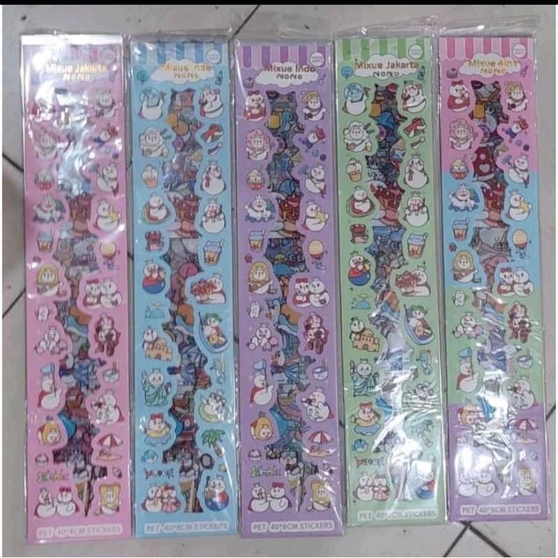 

Sticker Mixue 4in1 NoNo isi 20pcs