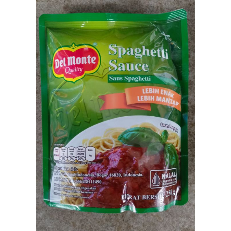 

Delmonte Spaghetti 250 gram