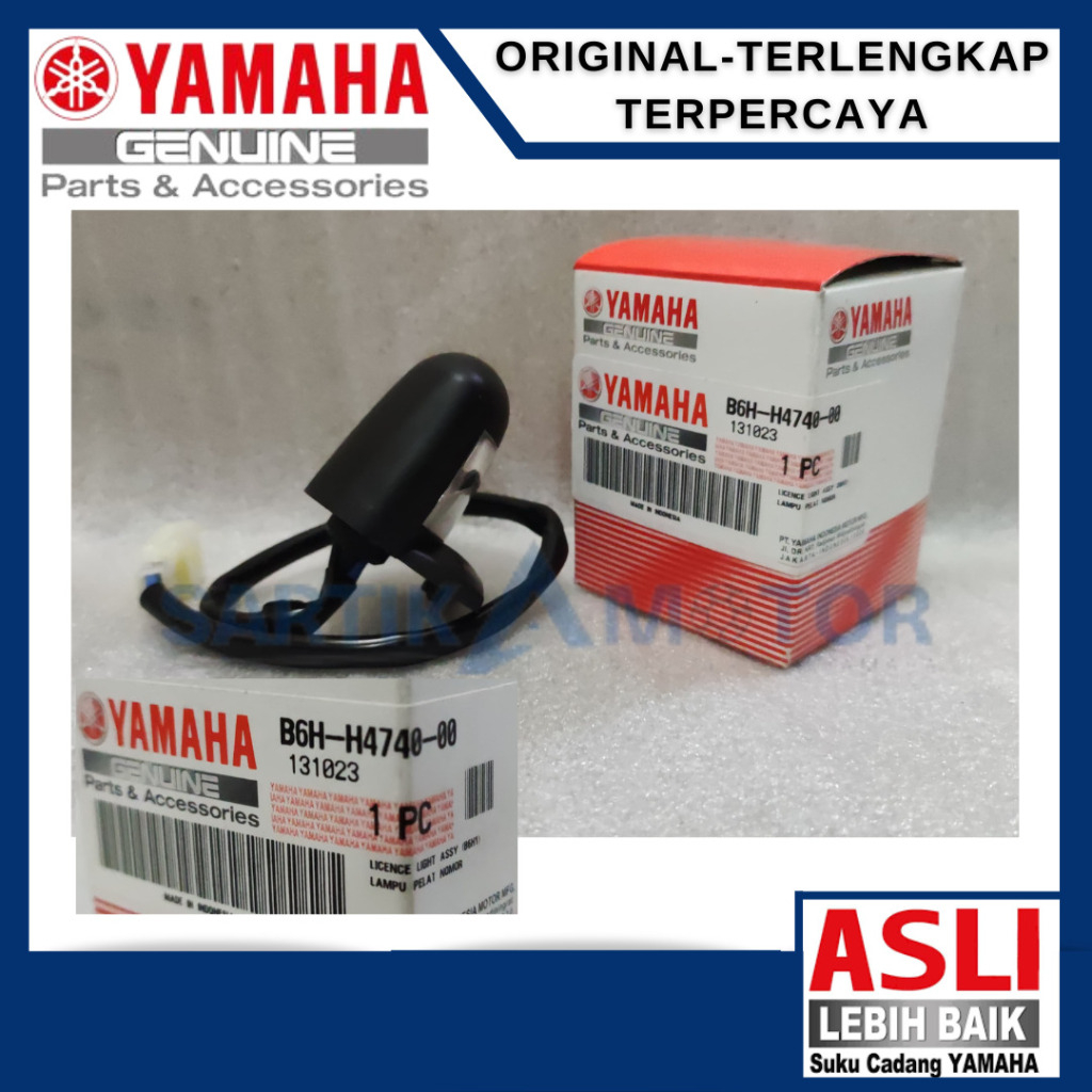 Lampu Plat Nomer Belakang Yamaha Nmax New (B6H-H4740-00) 100% ORIGINAL YAMAHA