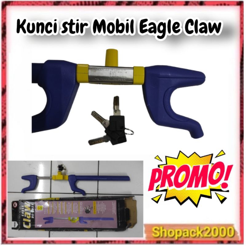 Kunci Stir Stang Mobil Universal - Kunci Pengaman Anti Maling
