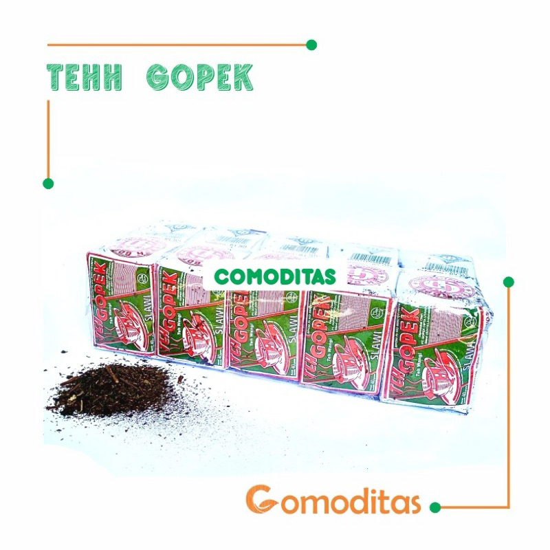 

Teh tubruk gopek grosir 1 pack