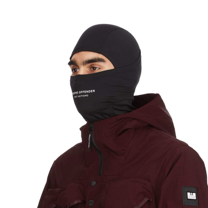 Weekend Offender Cotoca Balaclava Jacket Maroon ORIGINAL