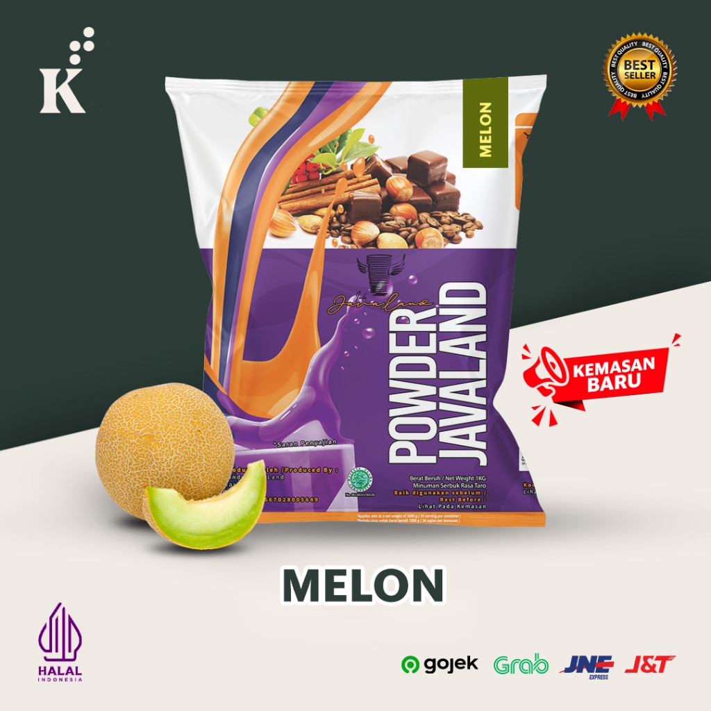 

Bubuk Minuman Bubble Drink Rasa Melon Javaland