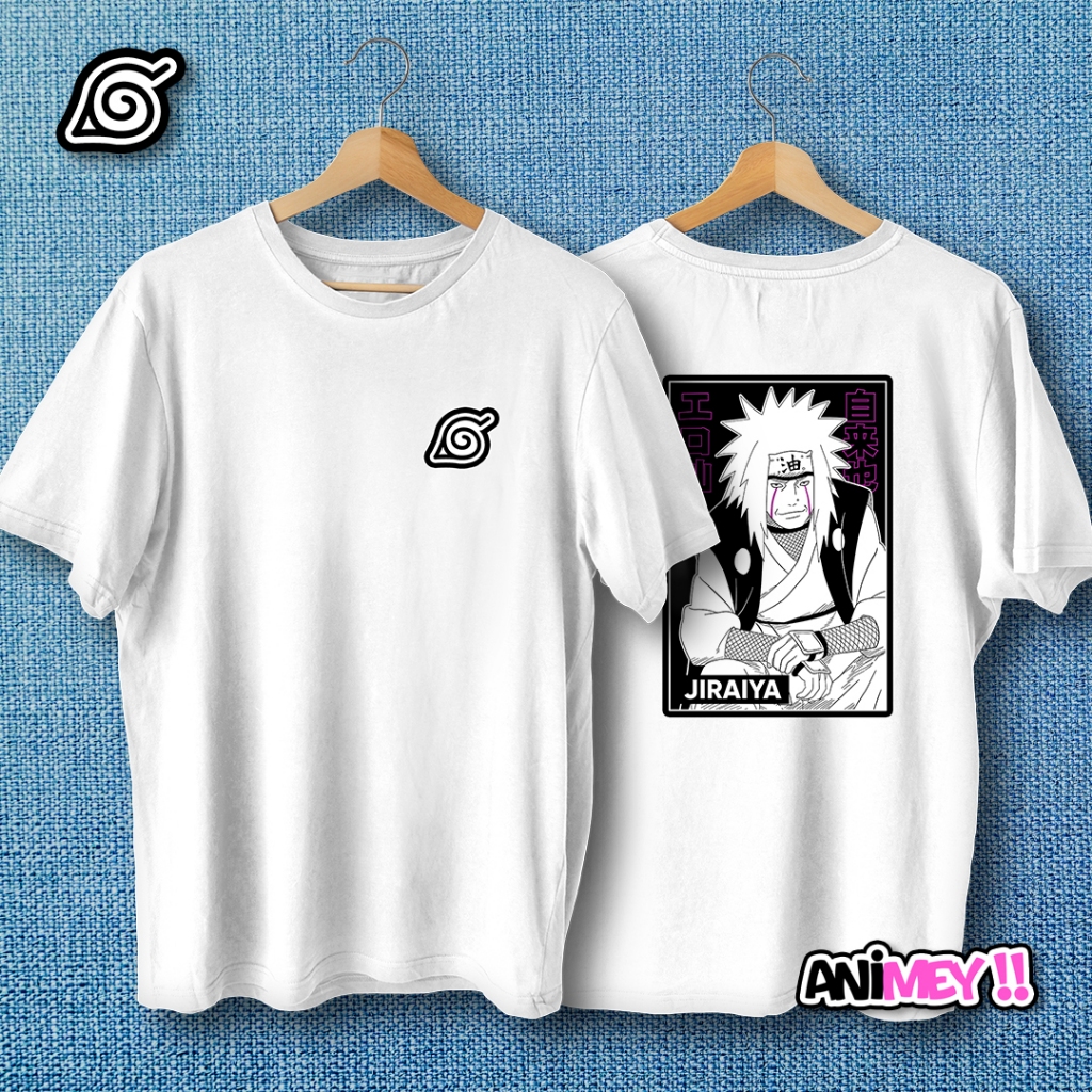 Kaos Jiraiya Sensei Naruto / kaos anime / Kaos Naruto / tshirt anime