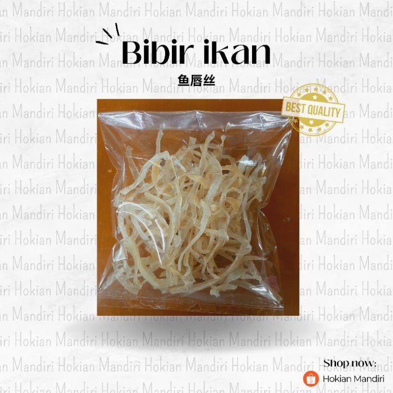 

bibir ikan kering 100 gram