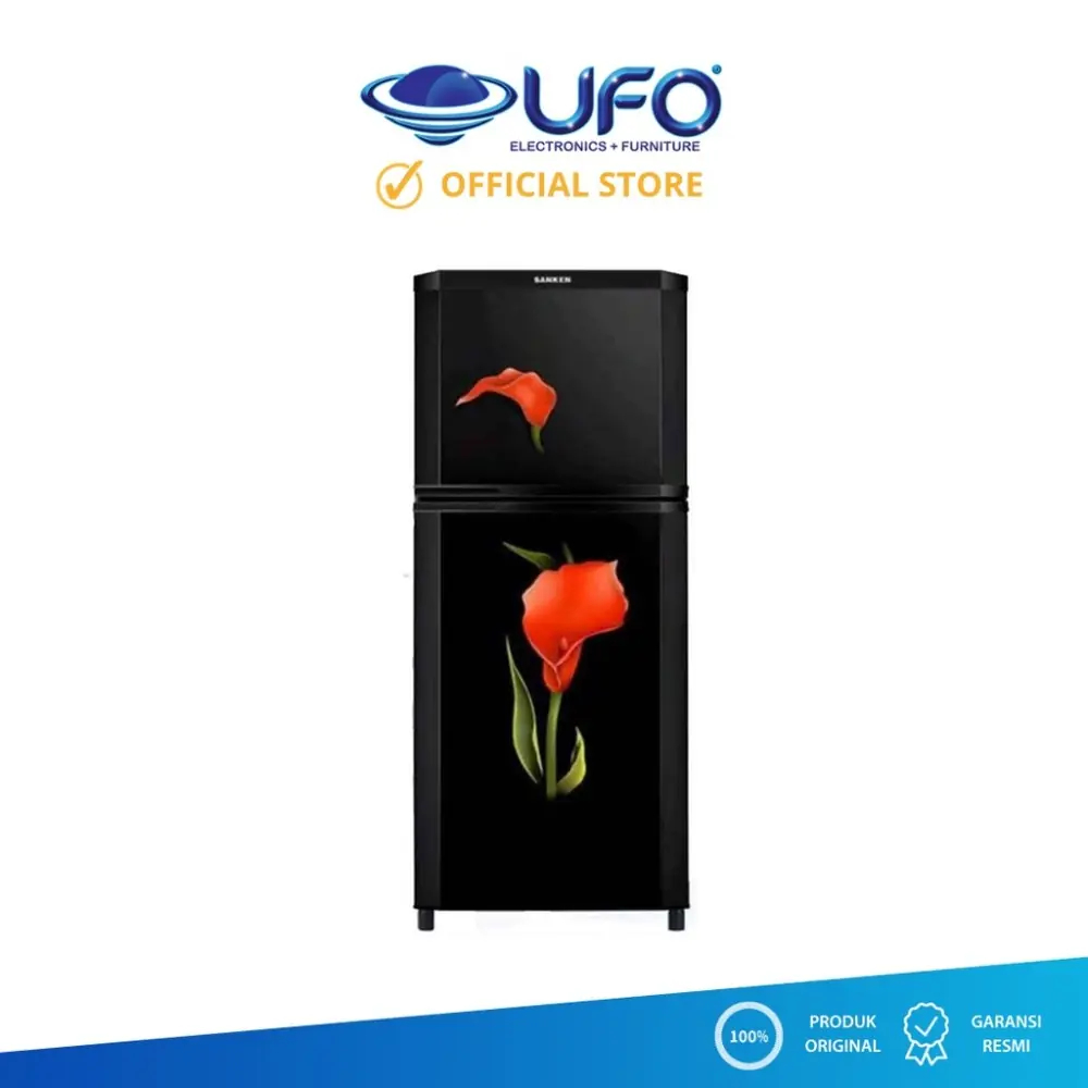 SANKEN KULKAS 2 PINTU SKV237F-RD 230 Liter