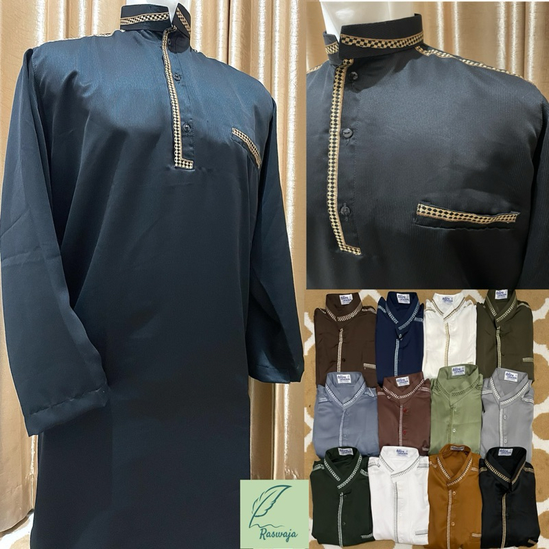 Jubah Pria Dewasa / Jubah Dewasa Bordir / Gamis Laki laki Dewasa / Jubah Laki dewasa / Gamis Laki De
