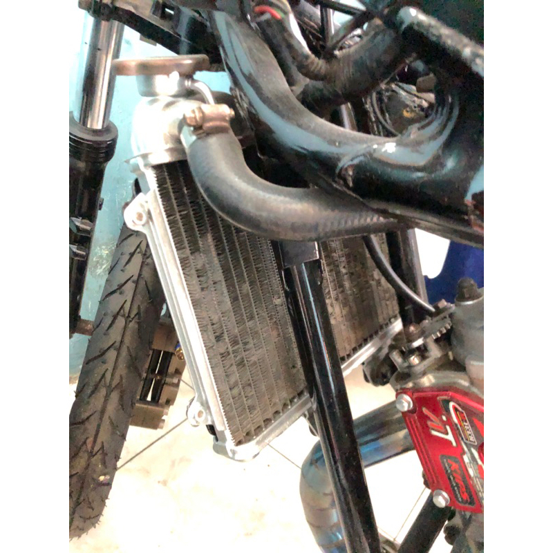 Radiator ORI copotan Ninja R