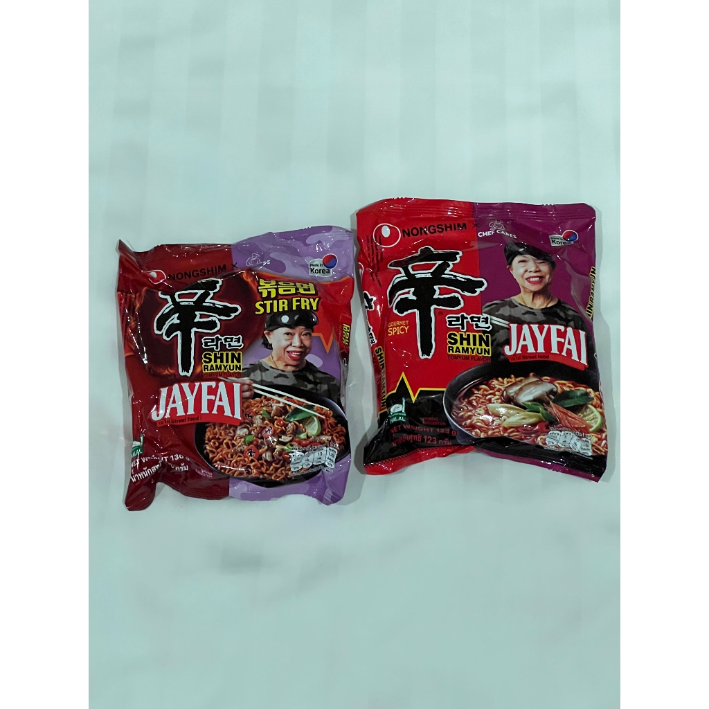 

Shinramyun x jayfai / mie instant thailand HALAL nongshim x jay fai rasa tom yum / kuah dan goreng