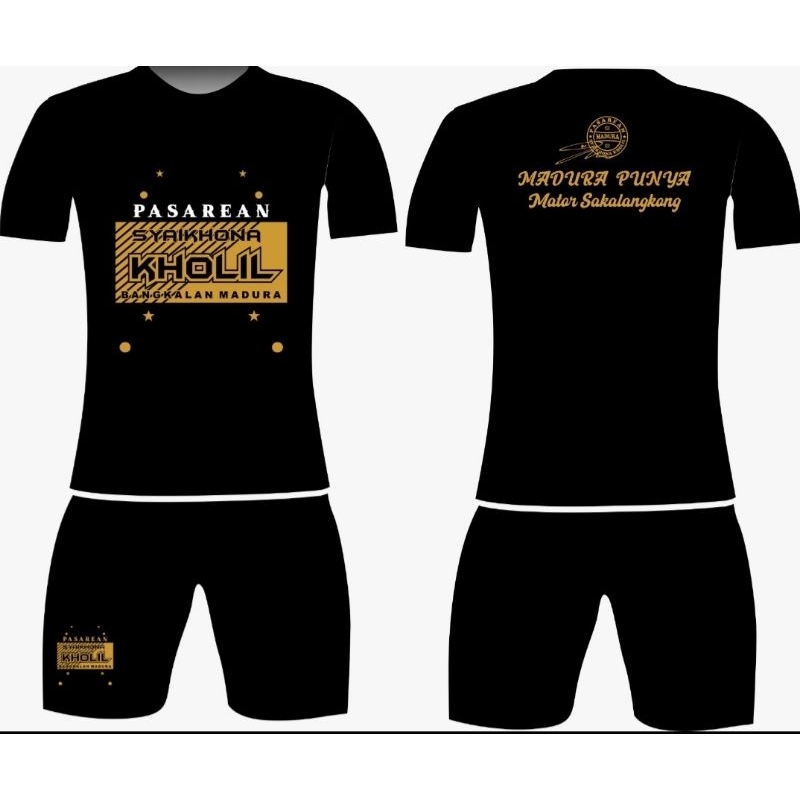 Baju anak madura Syaikhona Kholil bangkalan sablon gold
