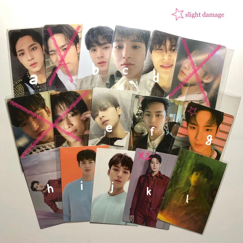 ready stock aab mingyu pc op 1 attacca fts bittersweet pc tshirt rugger bike sg vod touring mingyu w