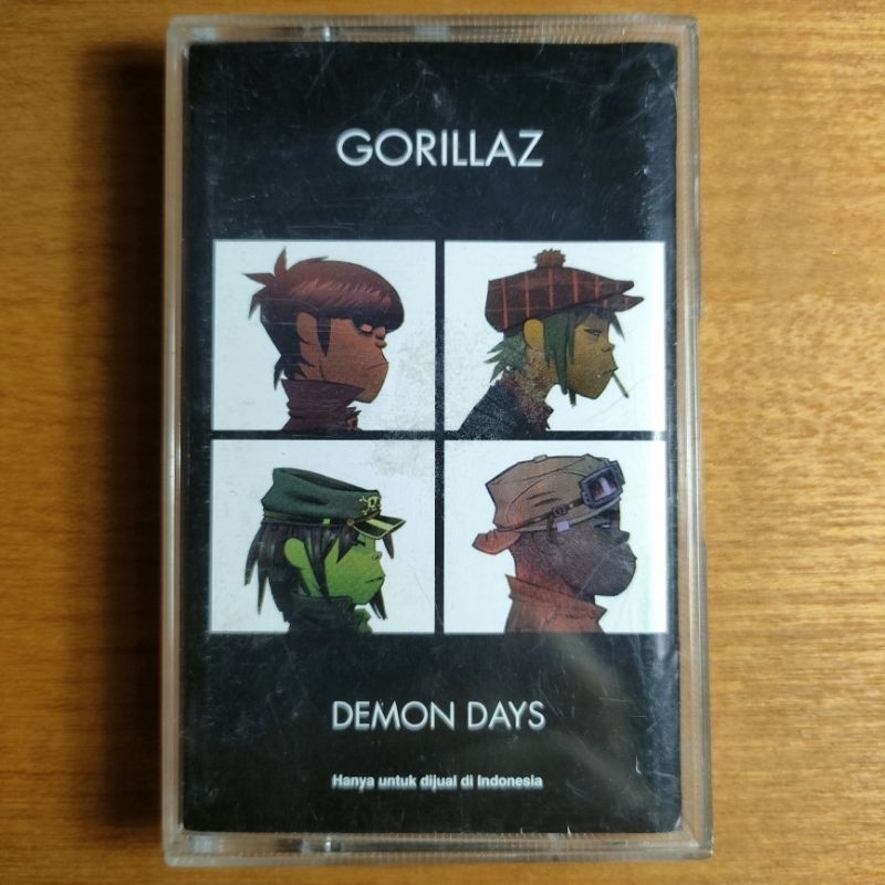 Gorillaz – Demon Days Cassette Tape / Kaset Pita