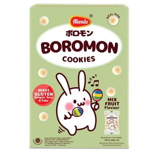 

12+ MONDE BOROMON - BOROMON COOKIES - WAFER - POTATO BORO - MULTIGRAIN COOKIES / SNACK ANAK