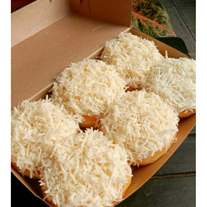 

Donat fluffy rasa keju isi 12